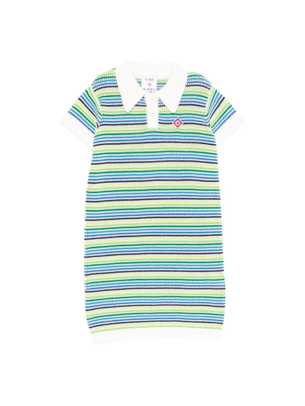 Abito per bambina Casablanca Kids multicolor con motivo a righe KSP26KW136701 STRIPE CASABLANCA KIDS