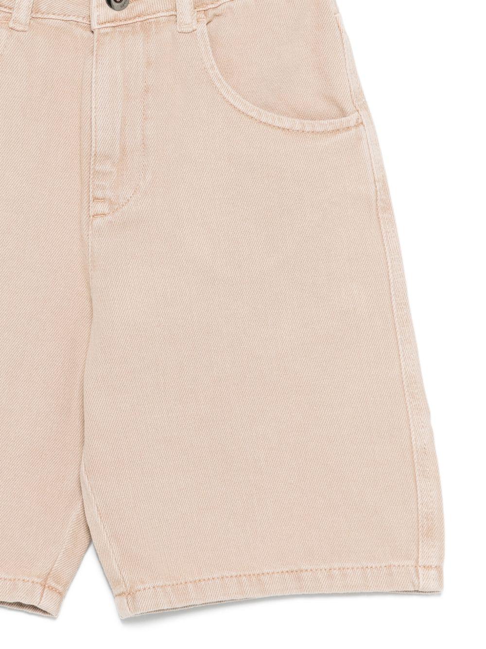 Shorts per bambino Emporio Armani Kids beige con tasche anteriori EB001059 AF21782 U6076 EMPORIO ARMANI KIDS