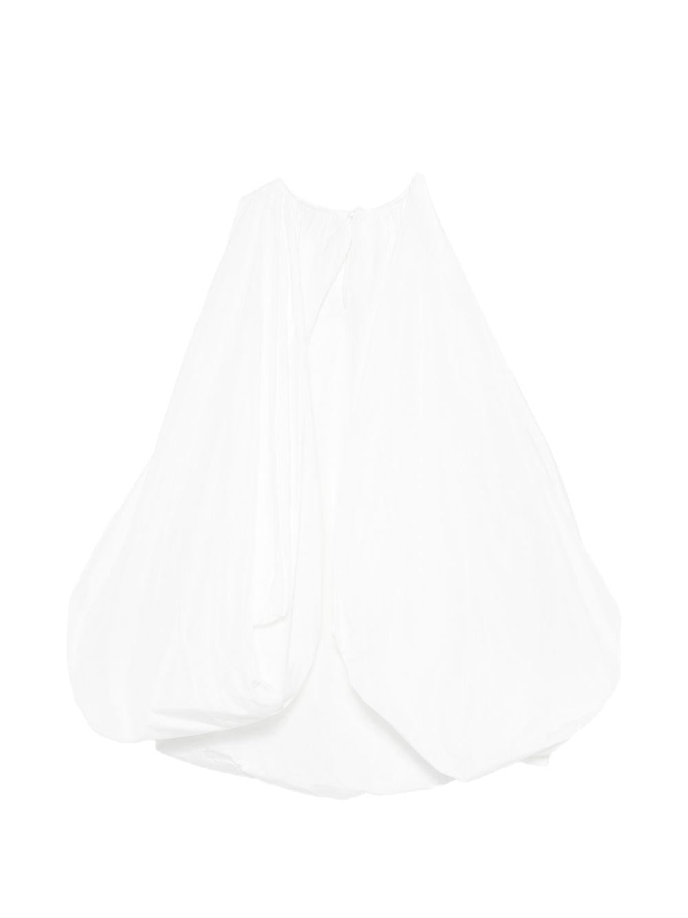 Abito per bambina Stella McCartney Kids bianco con gonna ampia TY1D92 S0183 101 STELLA McCARTNEY KIDS