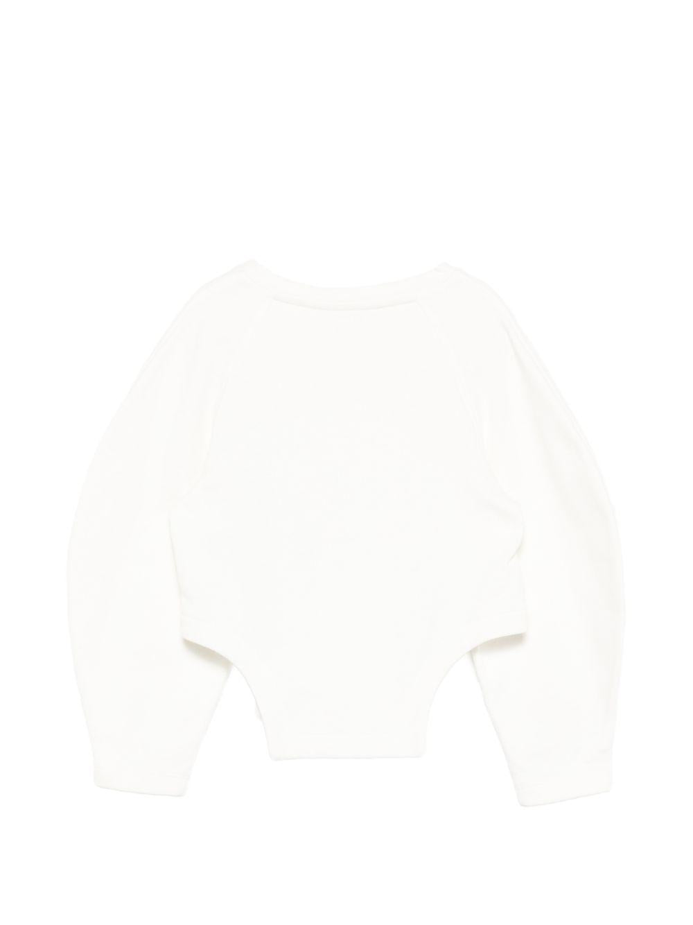 Felpa per bambina Pinko Kids bianca con stampa logo KFFE0290FF016 1071 PINKO KIDS