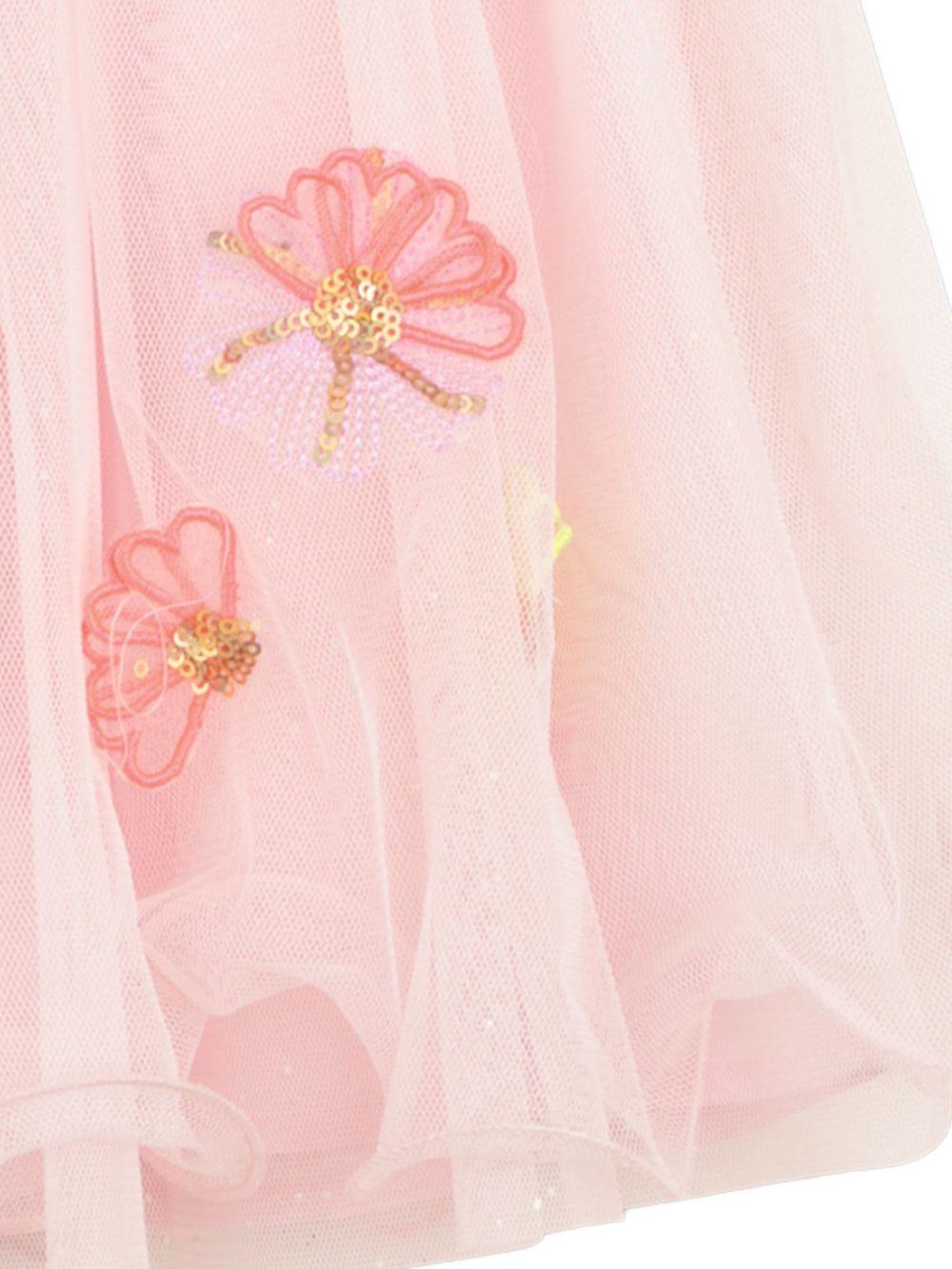 Gonna per bambina Billieblush rosa in tulle U21872 44L BILLIEBLUSH