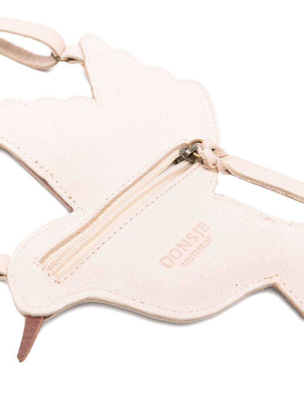 Borsa a tracolla per bambina Donsje rosa con applicazione di uccelli 5003051 NL10J DONSJE