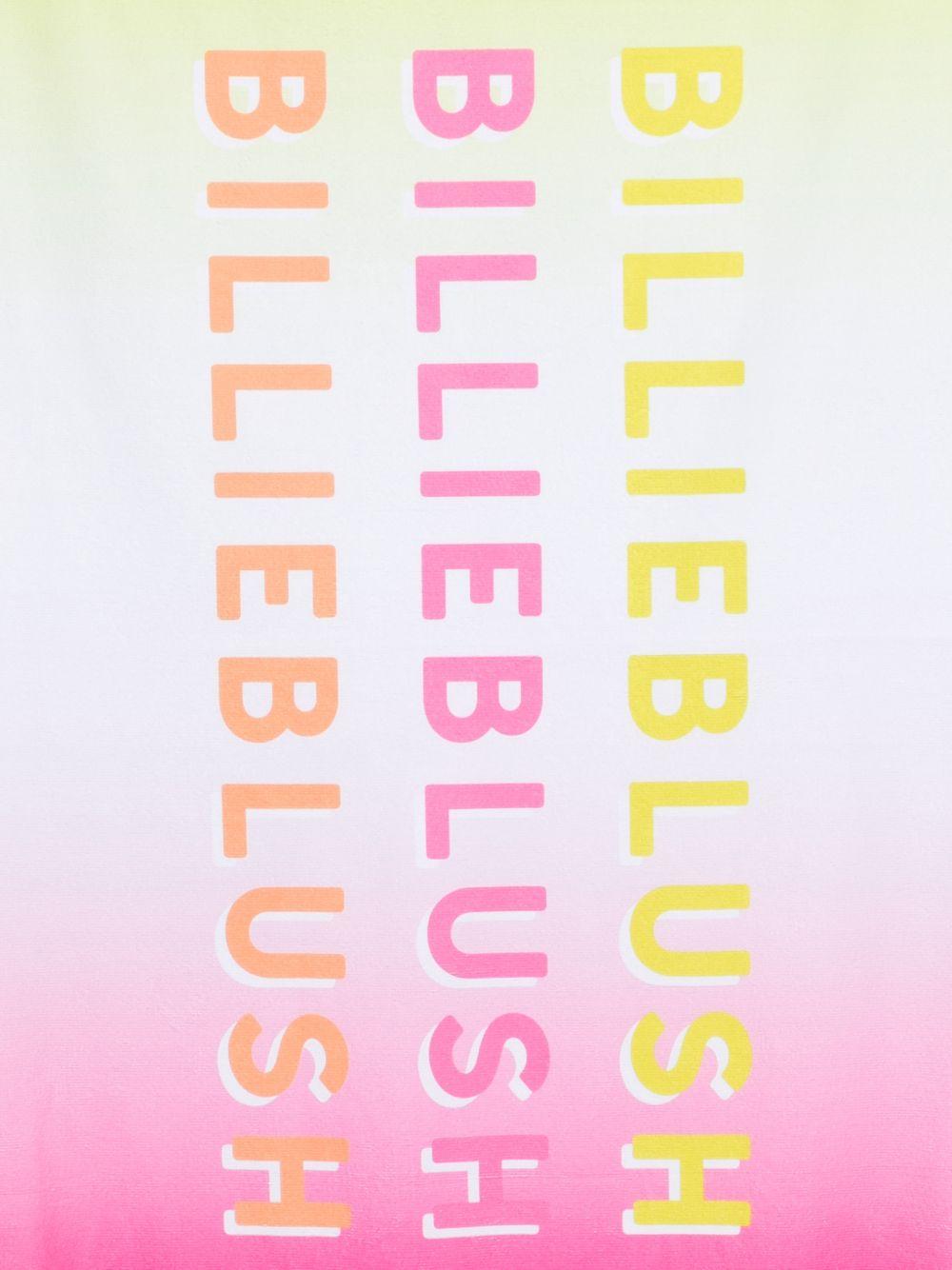 Telo mare per bambina Billieblush rosa con dettaglio logo colorato U22089 499 BILLIEBLUSH