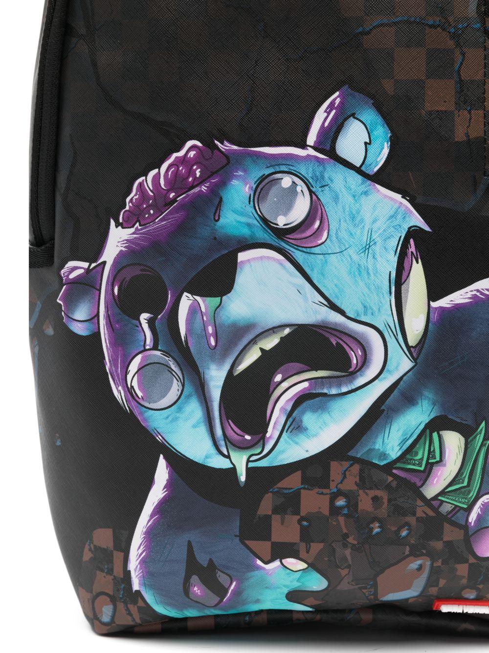 Zaino per bambino Sprayground kid multicolore con stampa grafica 910B8183 NSZ SPRAYGROUND