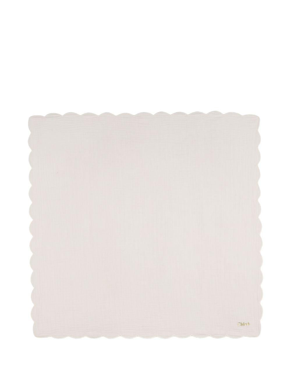 Set trousse da bagno piccola, coperta neonato, tappetino per il cambio per neonata Chloé Kids rosa a fiori C20936 45U CHLOE' KIDS