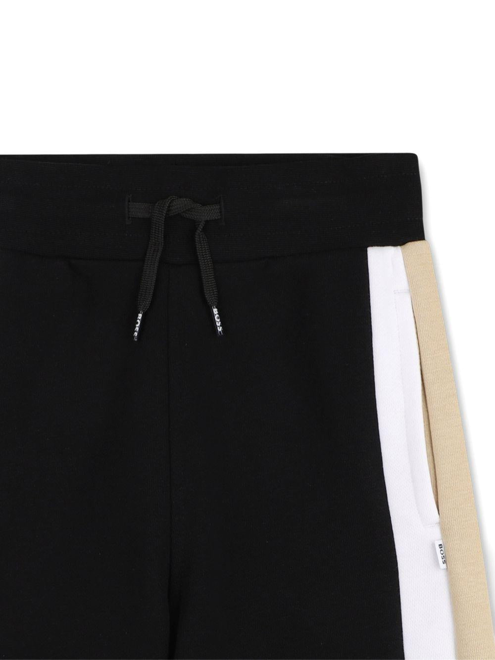 Shorts per bambino Boss Kids multicolore con dettaglio logo J52927 09B BOSS KIDS