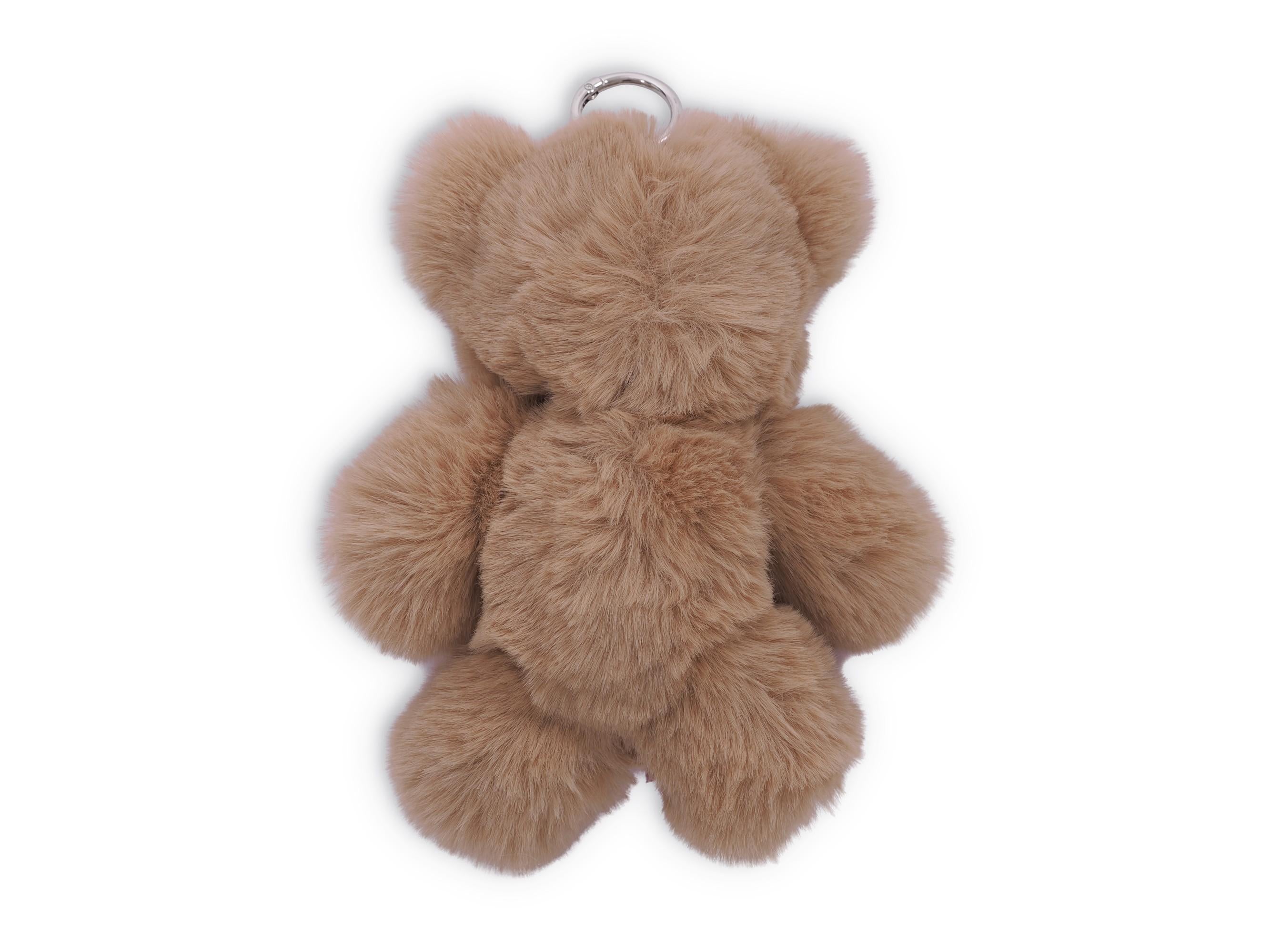 Bear Trick per bambina Monnalisa beige con fiore rosa 17G007 7763 0690 MONNALISA