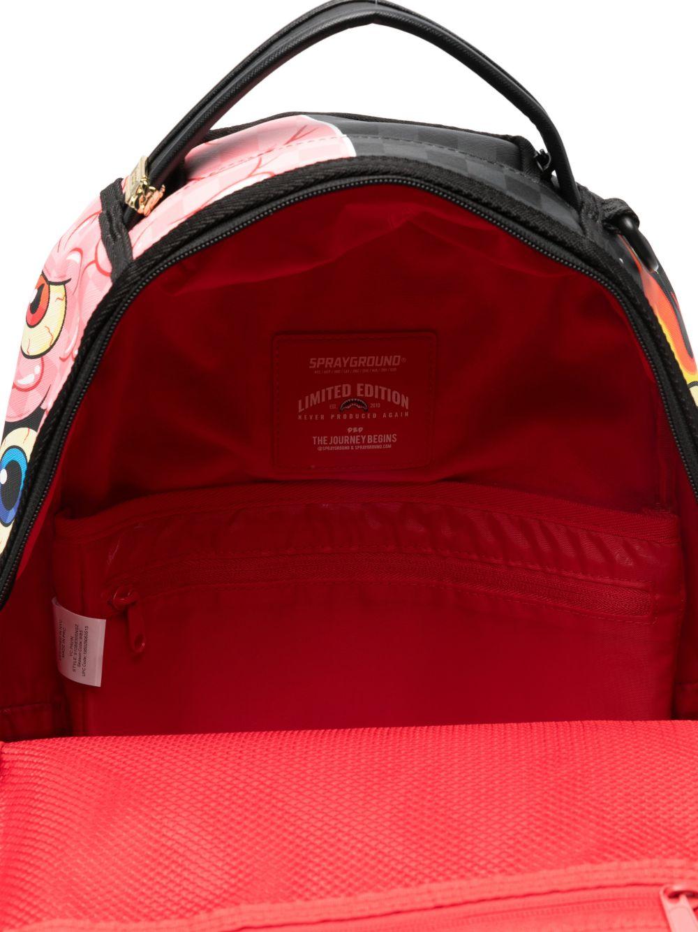 Zaino per bambino Sprayground kid multicolore con stampa grafica 910B8305 NSZ SPRAYGROUND