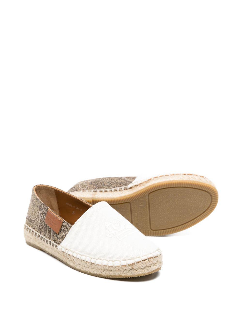 Espadrillas per bambini ETRO KIDS bianche con dettaglio intrecciato GY0P36 U0264 311 ETRO KIDS