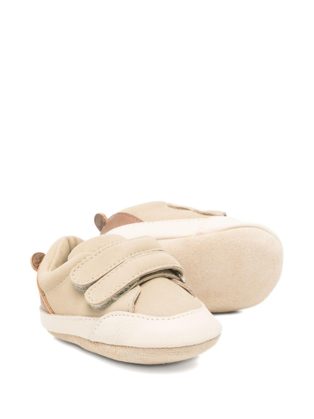 Scarpine primi passi per neonati Donsje beige con applicazione orecchie da orsetto 1043201 NL027 DONSJE