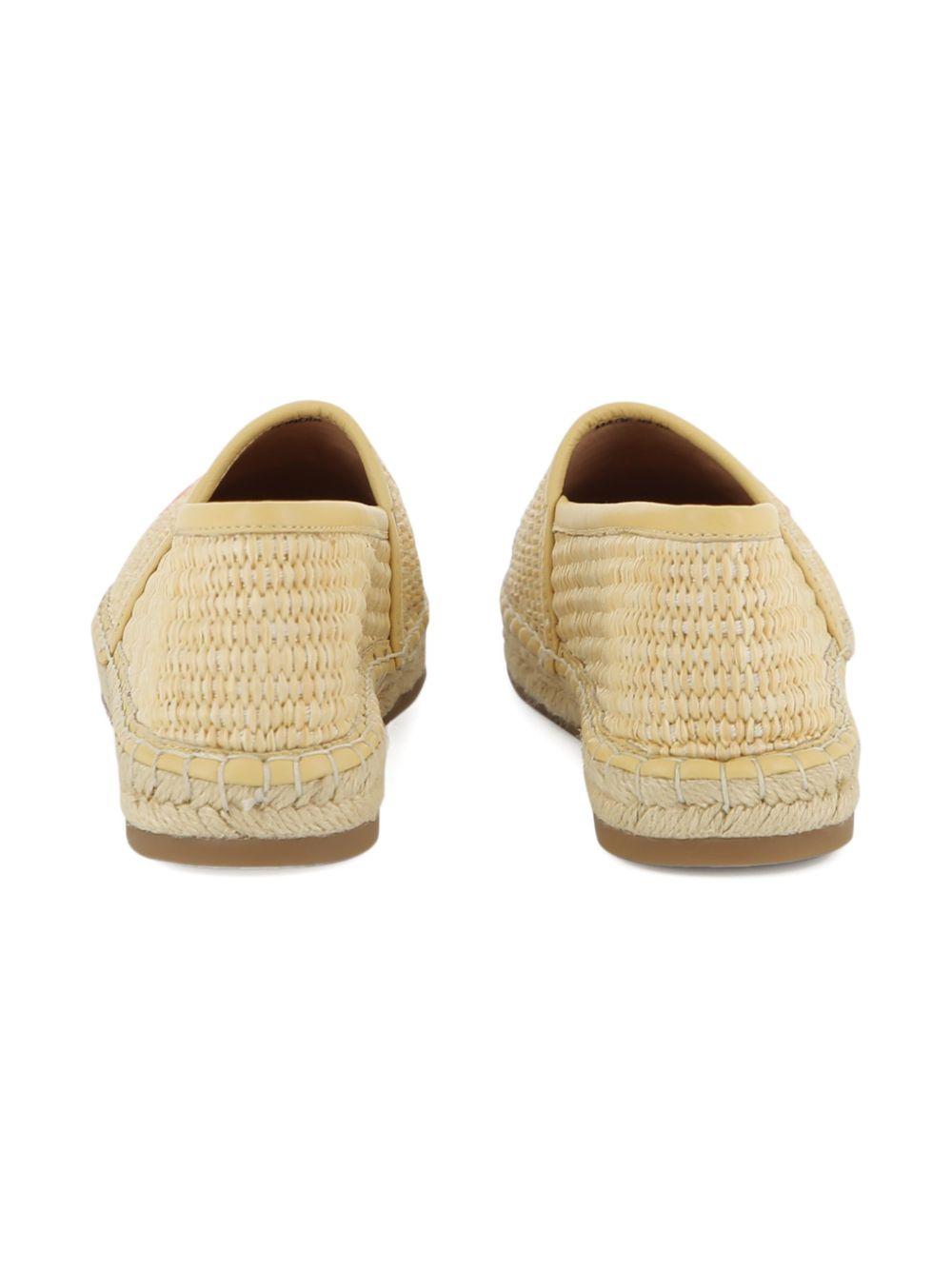 Espadrilles per bambina Chloé Kids beige con ricamo C20882 43A CHLOE' KIDS