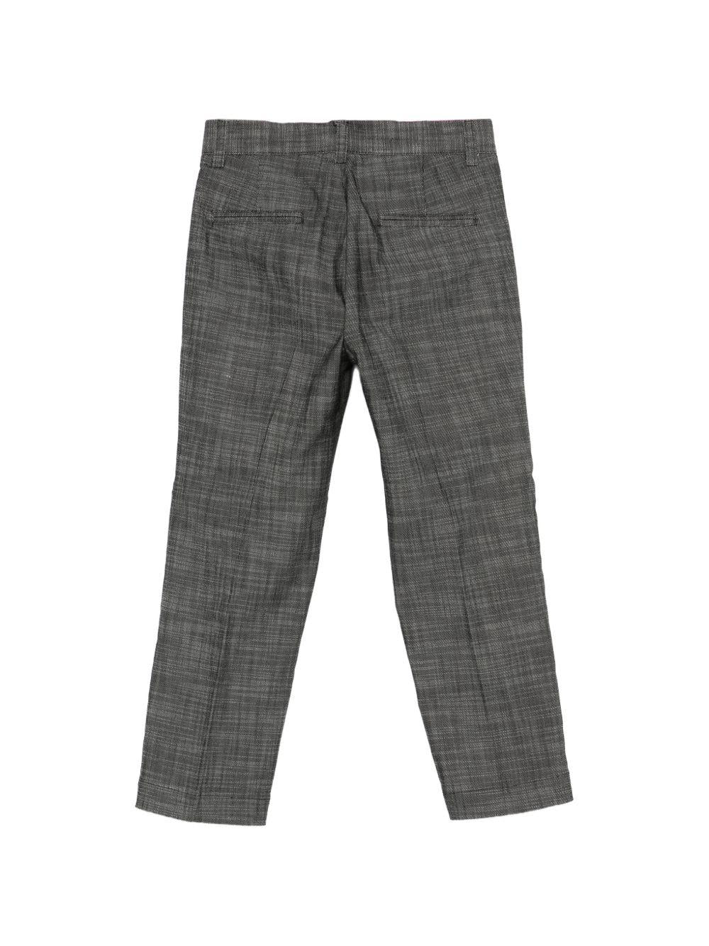 Pantaloni per bambino Paolo Pecora Kids nero plissé PP4249 NERO PAOLO PECORA KIDS