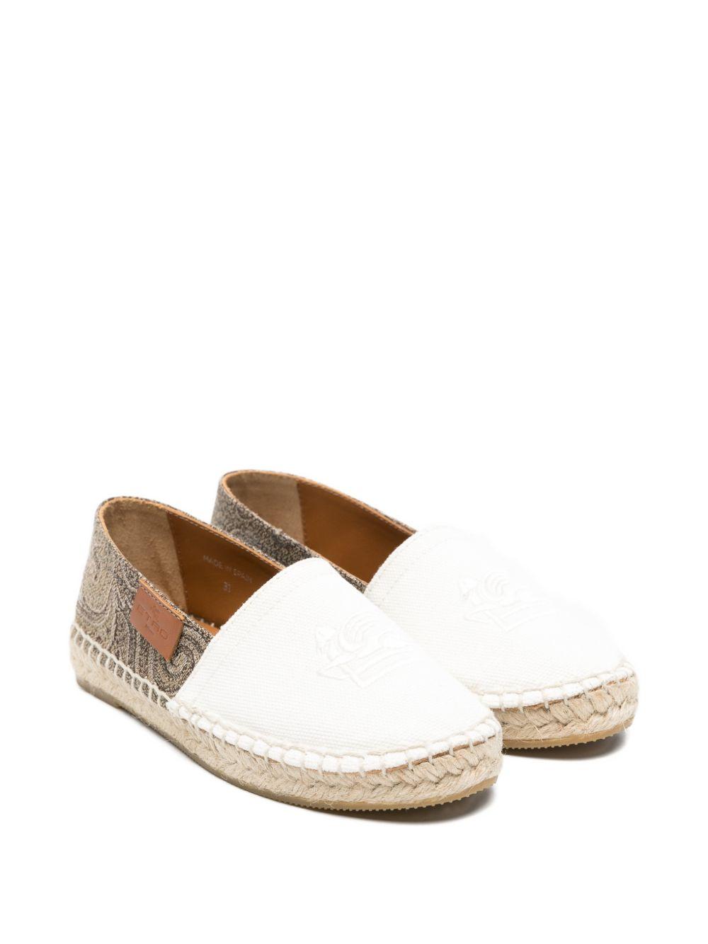 Espadrillas per bambini ETRO KIDS bianche con dettaglio intrecciato GY0P36 U0264 311 ETRO KIDS