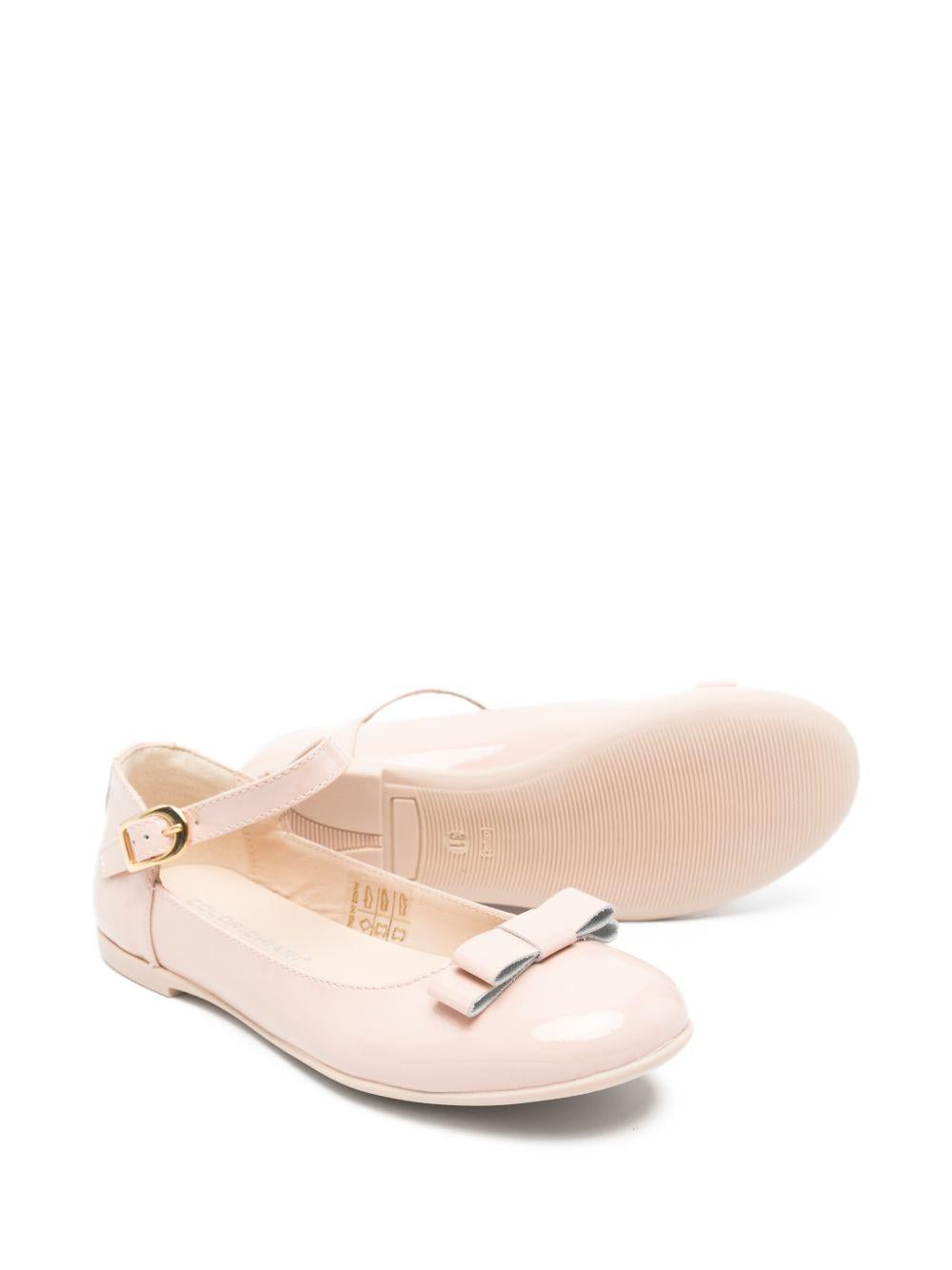 Ballerine per bambina Colorichiari rosa con dettaglio fiocco sul davanti FJ958491 4232 82 COLORICHIARI
