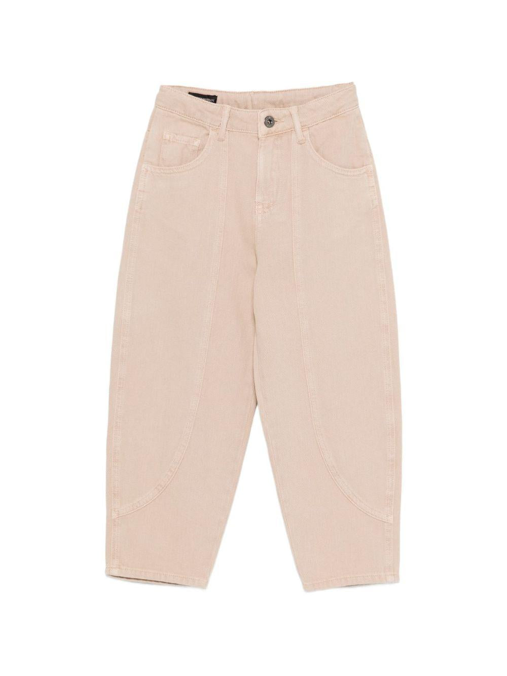 Pantaloni per bambino Emporio Armani Kids con gamba larga EB000937 AF21782 U6076 EMPORIO ARMANI KIDS