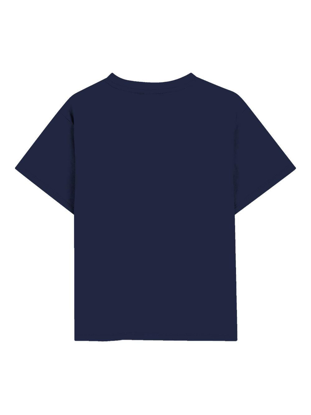 T-shirt per bambino Kenzo Kids blu con stampa tigre K61676 84N KENZO KIDS