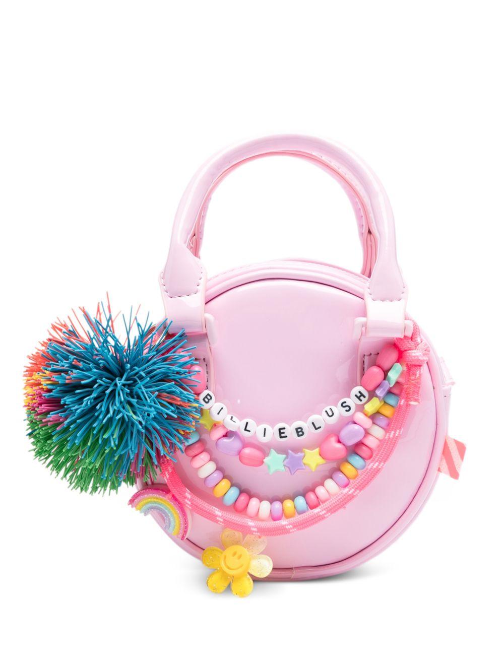Borsa per bambina Billieblush rosa con tracolla a perline U22045 46N BILLIEBLUSH