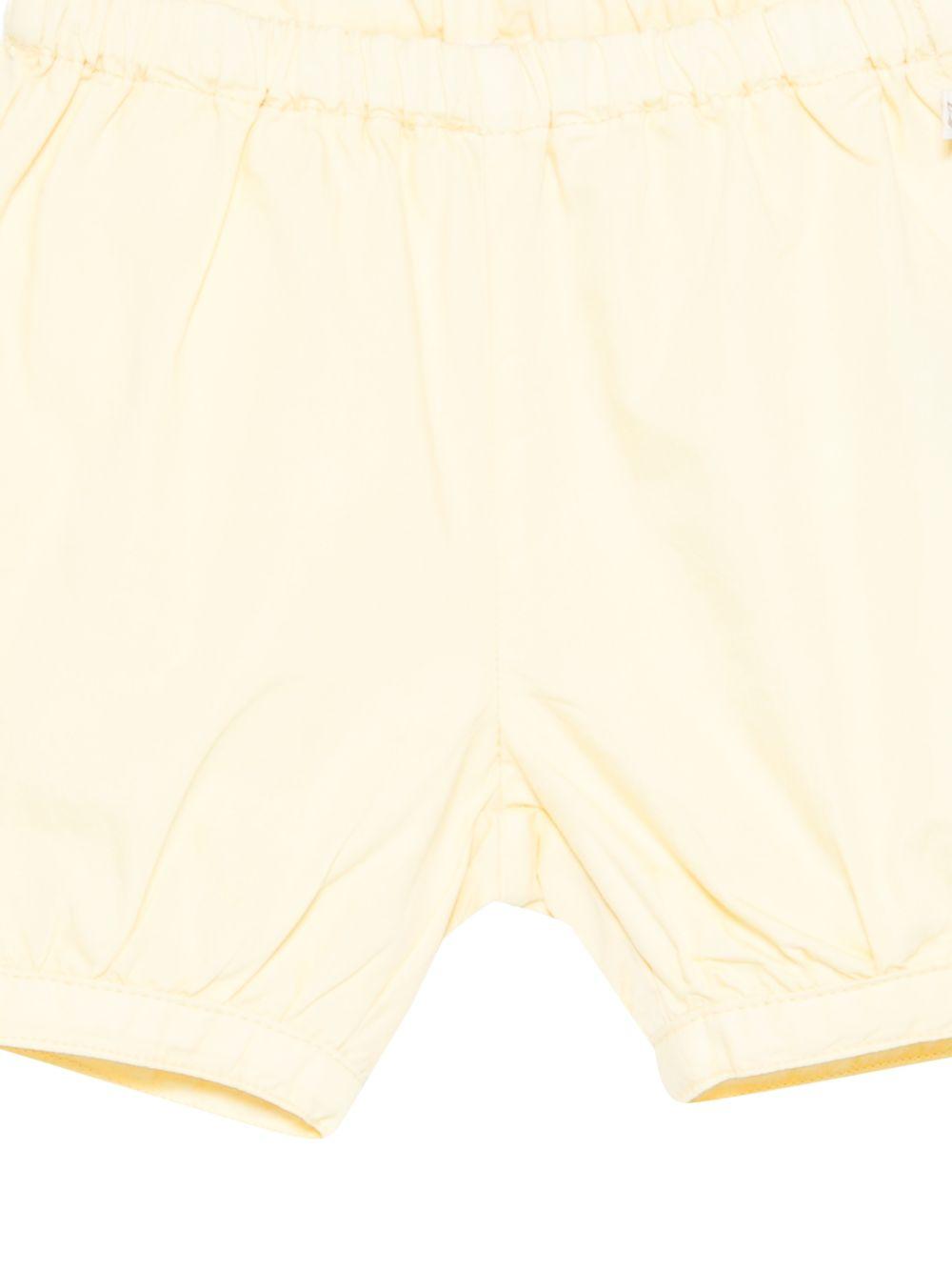 Shorts per neonata Bonpoint giallo con elastico in vita S06XBEW00001 033 BONPOINT