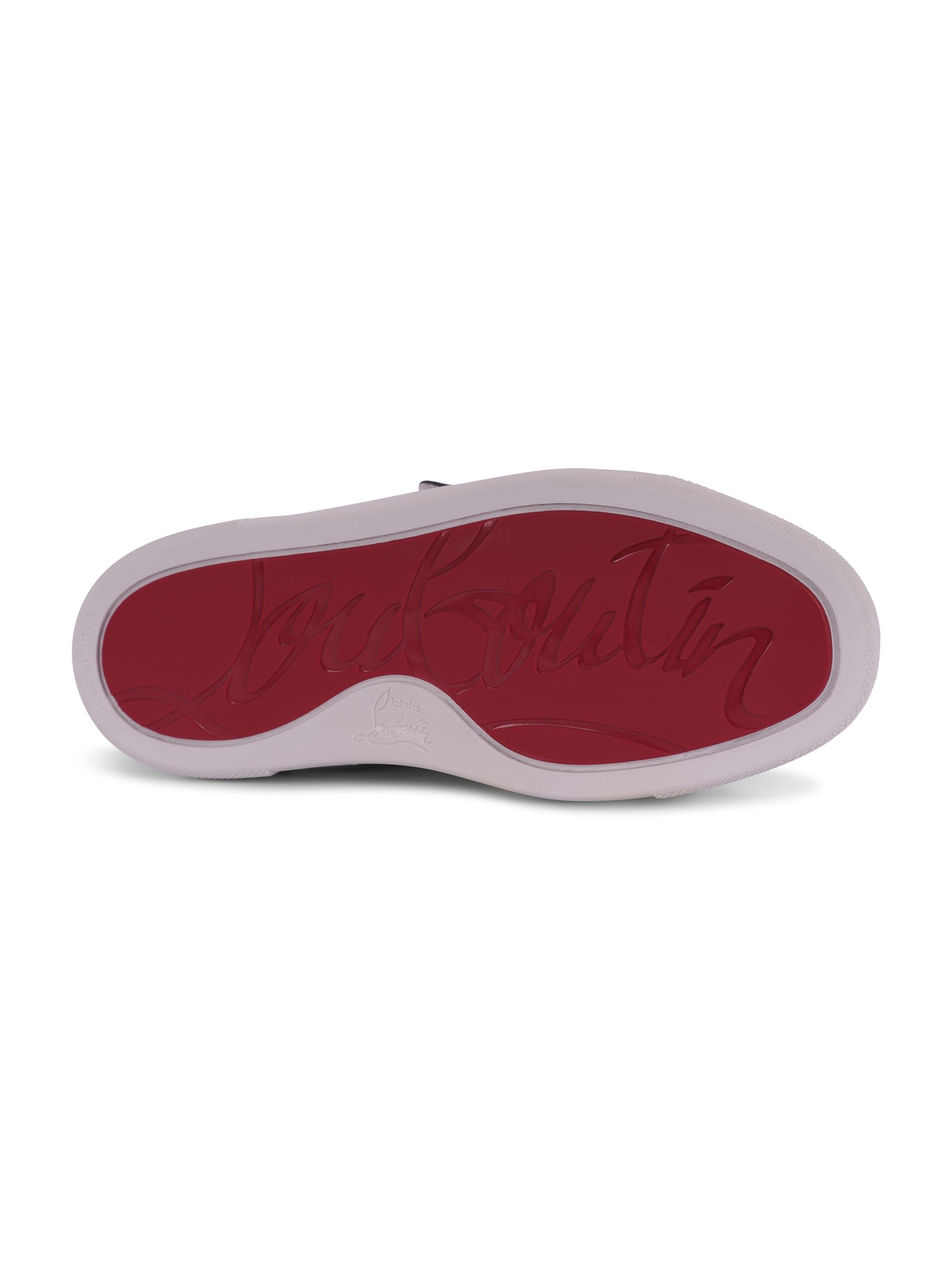 Scarpe per bambina Christian Louboutin Kids bianca con suola rossa<BR/> 1240473 5836 CHRISTIAN LOUBOUTIN KIDS