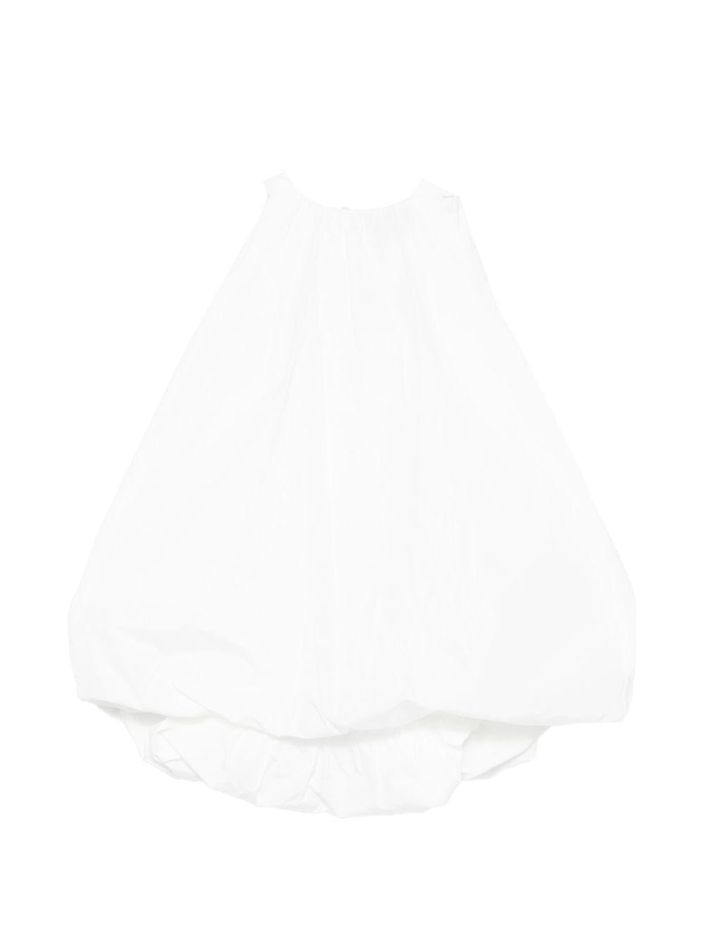 Abito per bambina Stella McCartney Kids bianco con gonna ampia TY1D92 S0183 101 STELLA McCARTNEY KIDS