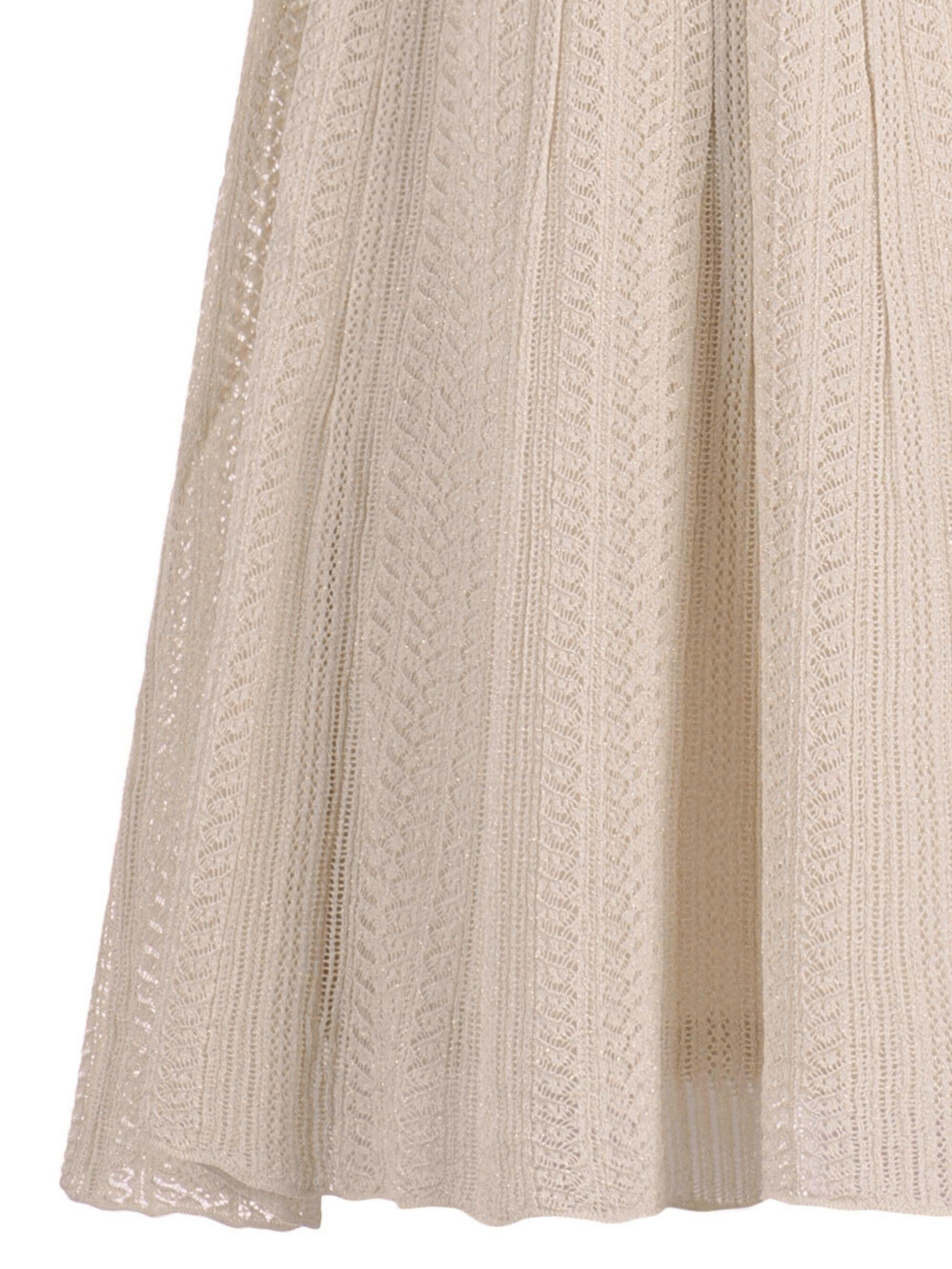 Abito per bambina Emporio Armani Kids beige con maniche a sbuffo EG000776 AF22791 U0007 EMPORIO ARMANI KIDS