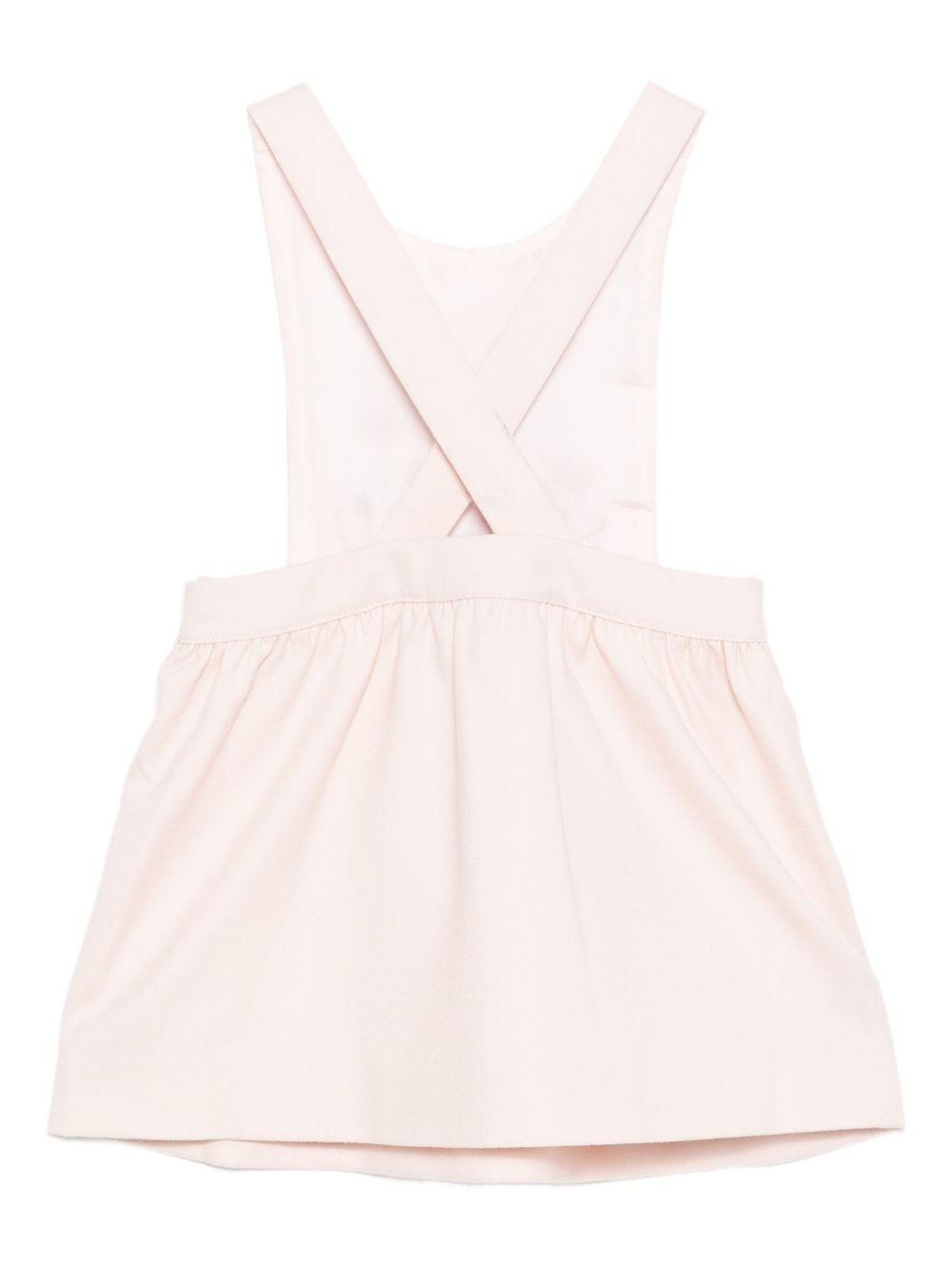 Abito per neonata Tartine Et Chocolat rosa con ricamo a fiori CB30011 31 TArtine & Chocolat