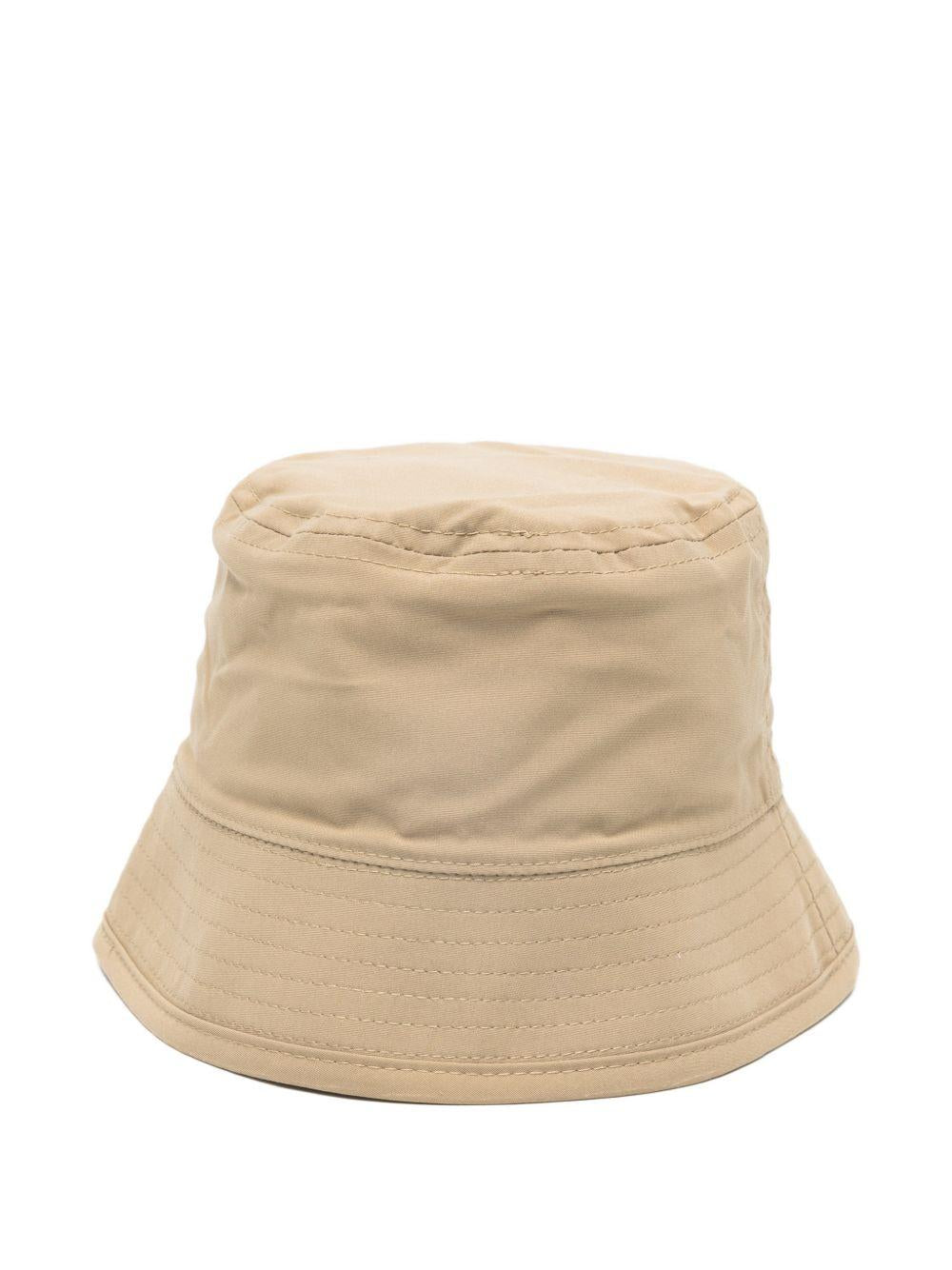 Cappello bucket per neonato BOSS Kids beige reversibile J53140 295 BOSS KIDS