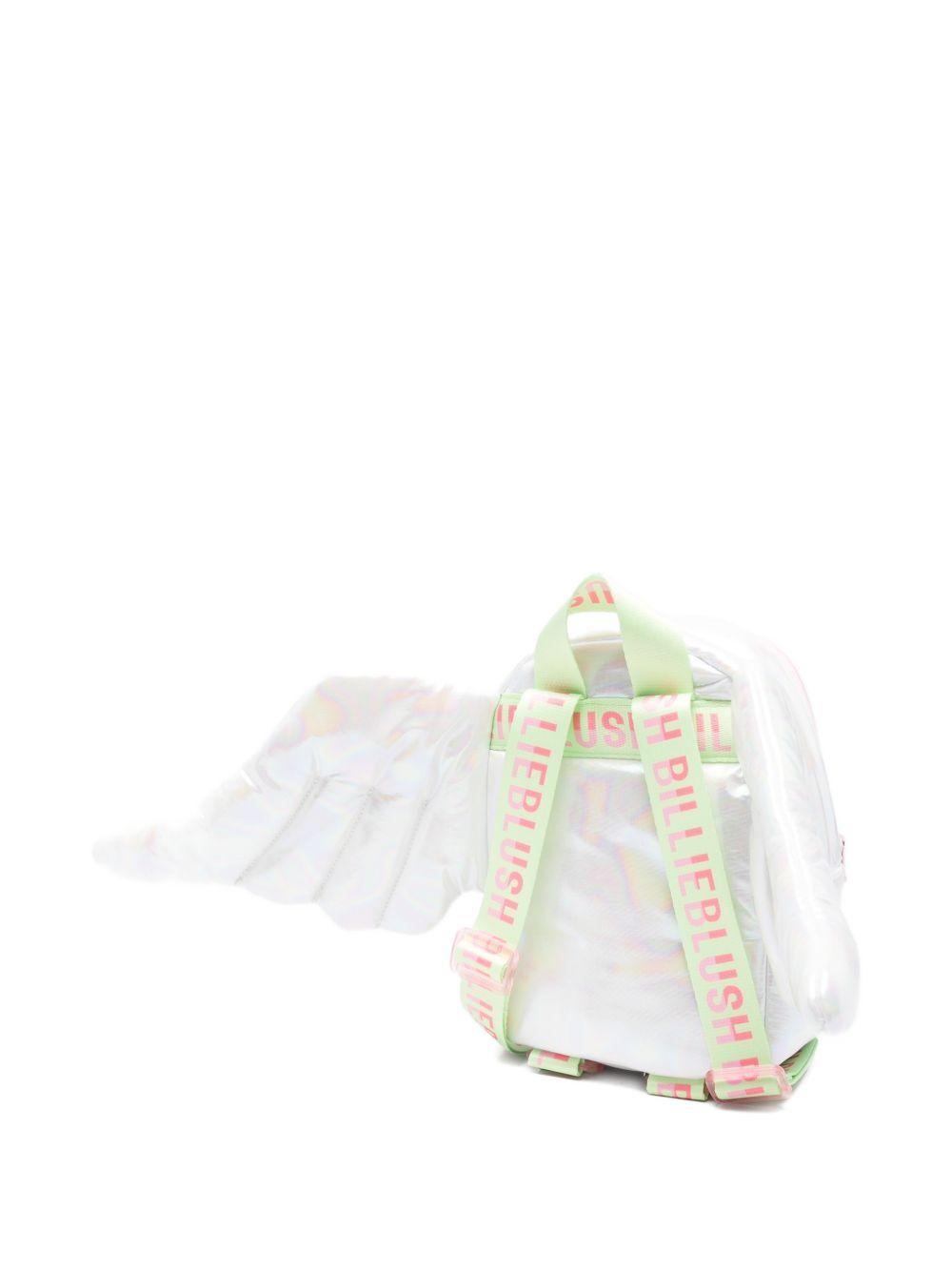 Zaino per bambina Billieblush bianco con dettaglio ali U22050 Z41 BILLIEBLUSH