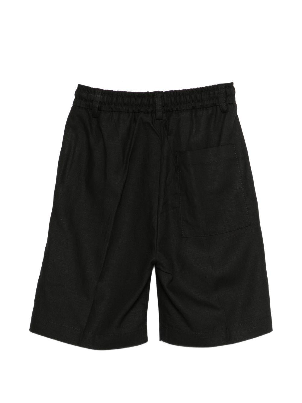 Shorts per bambino Paolo Pecora Kids nero con coulisse PP4217 NERO PAOLO PECORA KIDS