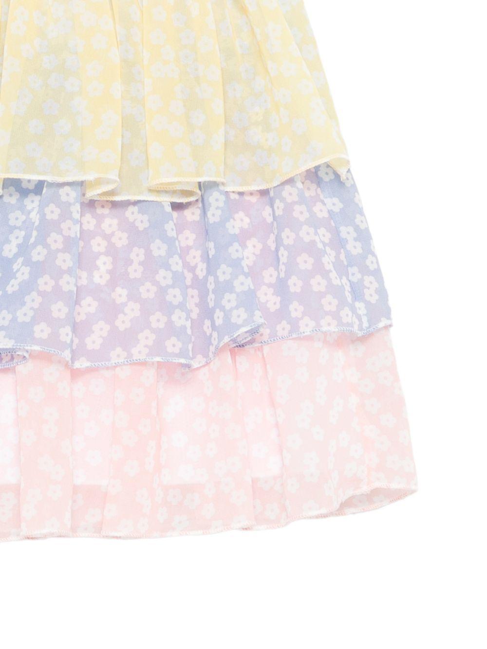 Gonna per bambina Stella McCartney Kids multicolore a fiori TY7A71 K0268 999MC STELLA McCARTNEY KIDS