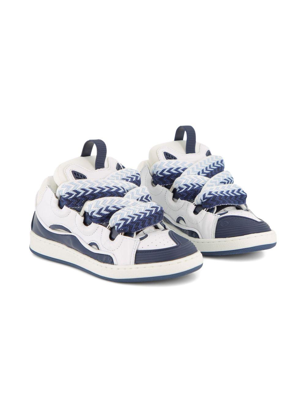 Sneakers per bambino Lanvin Enfant con cut-out N30357 N68 LANVIN