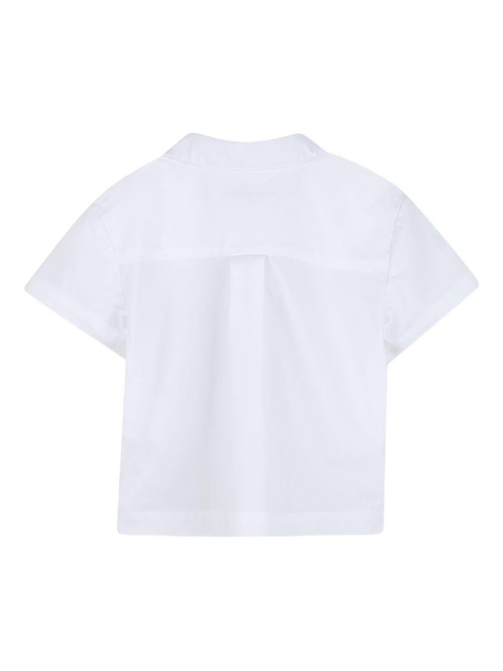 Set 2 pezzi per neonato Karl Lagerfeld Kids bianco con logo Z31077 10P KARL LAGERFELD KIDS