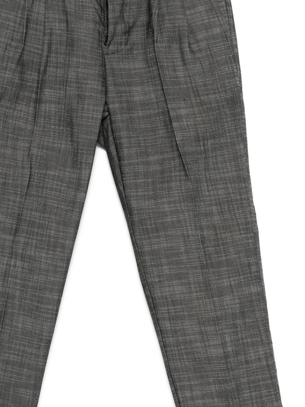 Pantaloni per bambino Paolo Pecora Kids nero plissé PP4249 NERO PAOLO PECORA KIDS