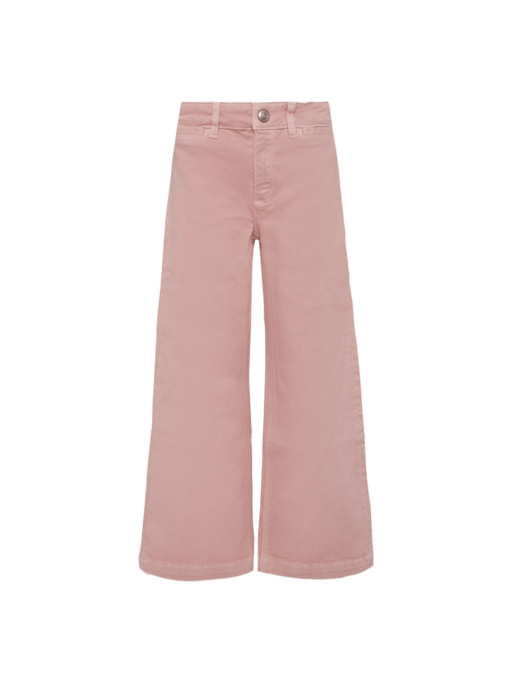 Jeans per bambina Bonpoint rosa con applicazione logo - Rubino Kids