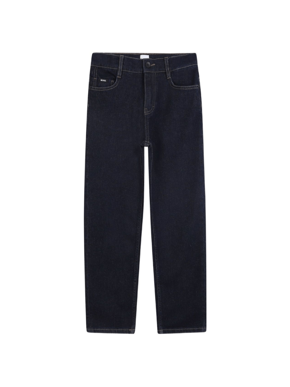 Jeans per bambino Boss Kids denim con design a cinque tasche - Rubino Kids