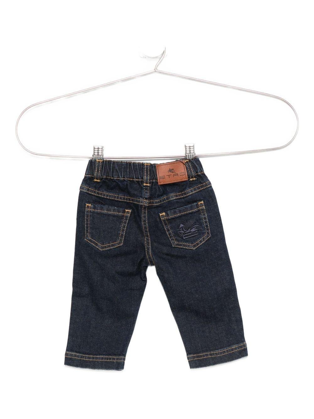 Jeans per neonato ETRO KIDS blu con elastico in vita - Rubino Kids