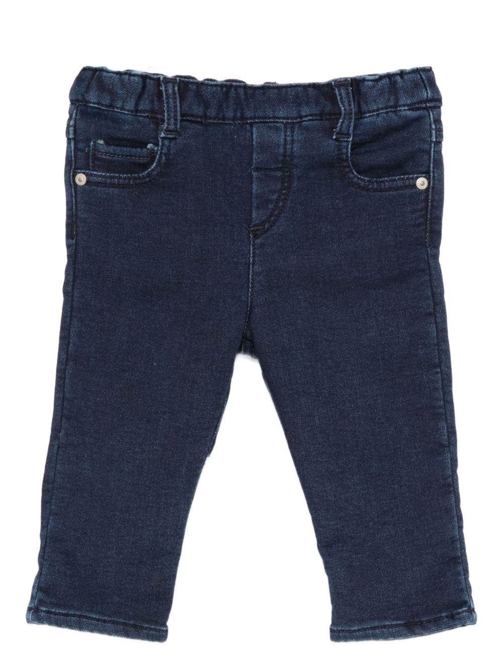 Jeans per neonato Tartine Et Chocolat blu con vita elasticizzata - Rubino Kids
