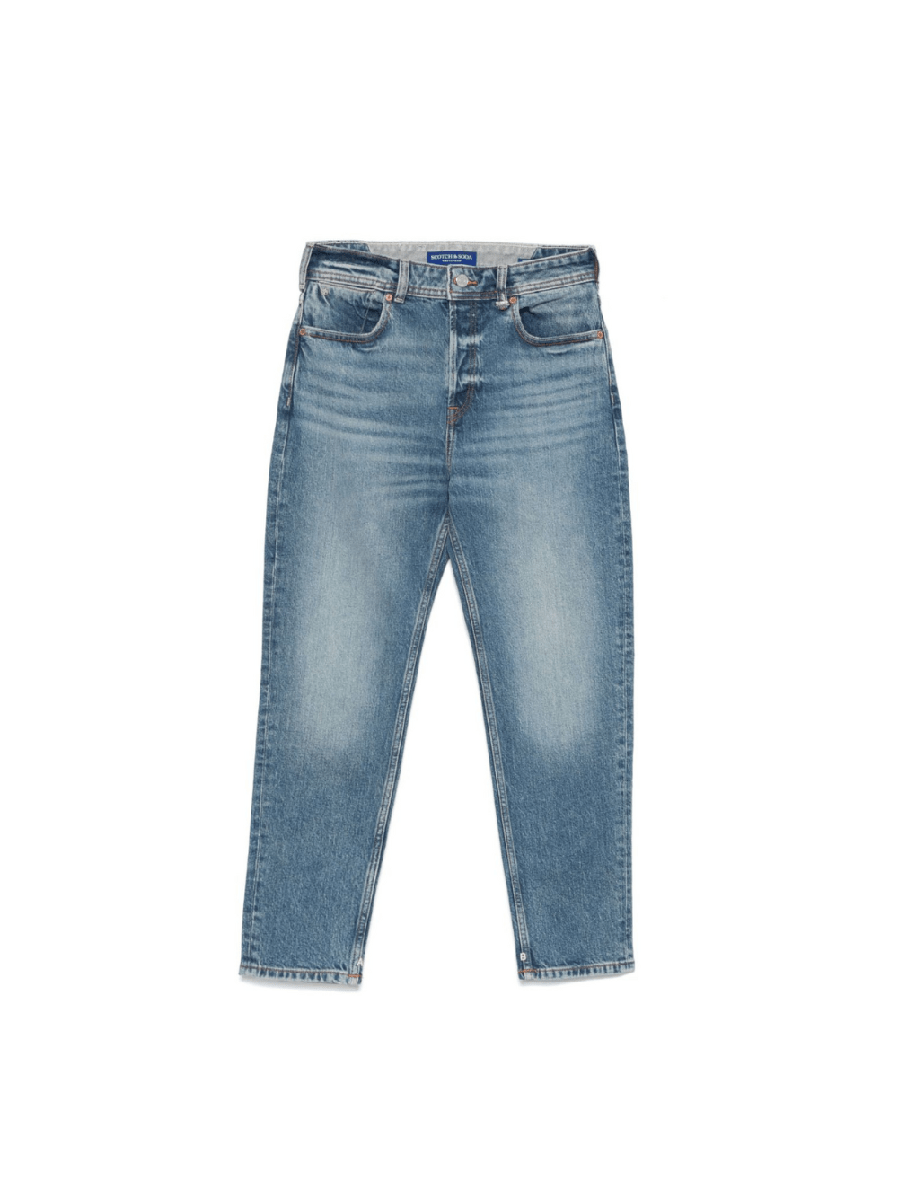 Jeans The Buzz per donna Scotch & Soda denim con design a cinque tasche - Rubino Kids