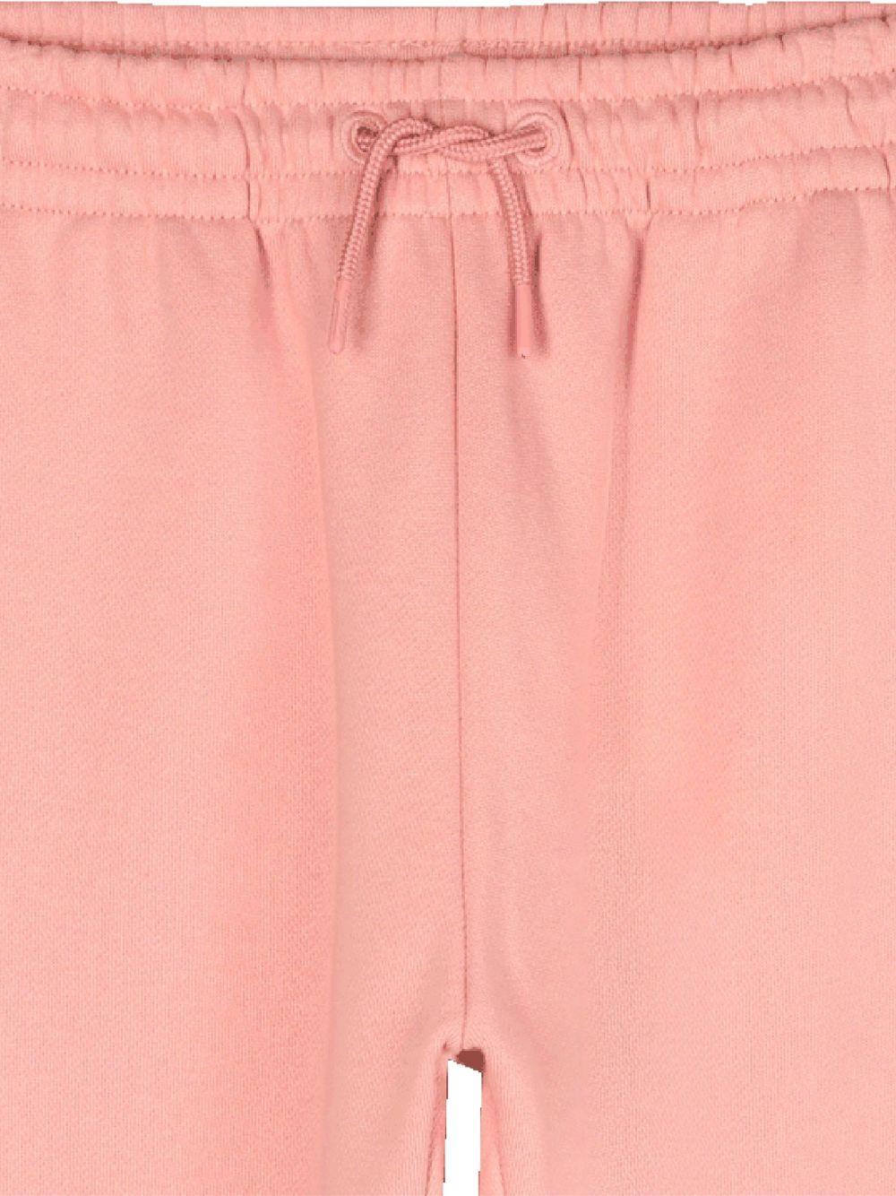 Joggers per bambina Kenzo Kids rosa con vita elasticizzata - Rubino Kids