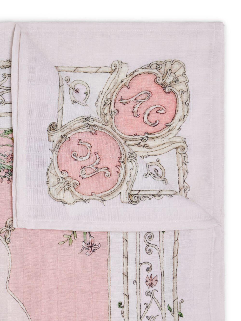 Lenzuola da culla per neonati Atelier Choux multicolore con stampa illustrazione - Rubino Kids