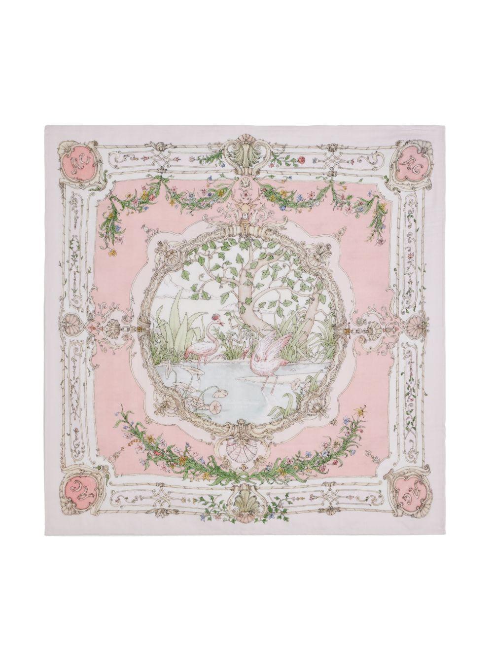 Lenzuola da culla per neonati Atelier Choux multicolore con stampa illustrazione - Rubino Kids