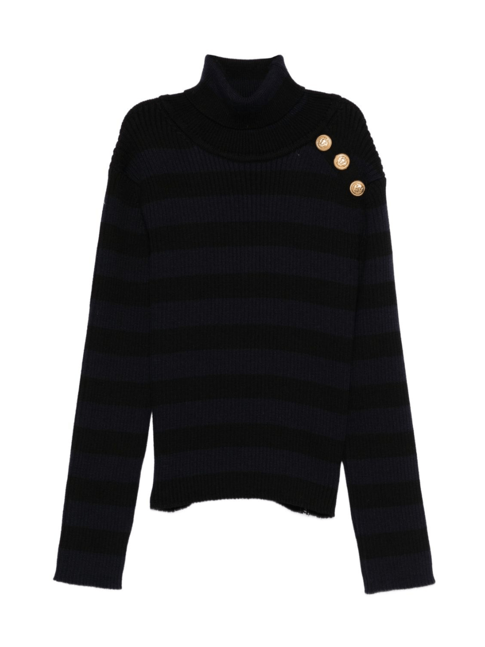 Maglione per bambino Balmain Kids blu con bottoni - Rubino Kids