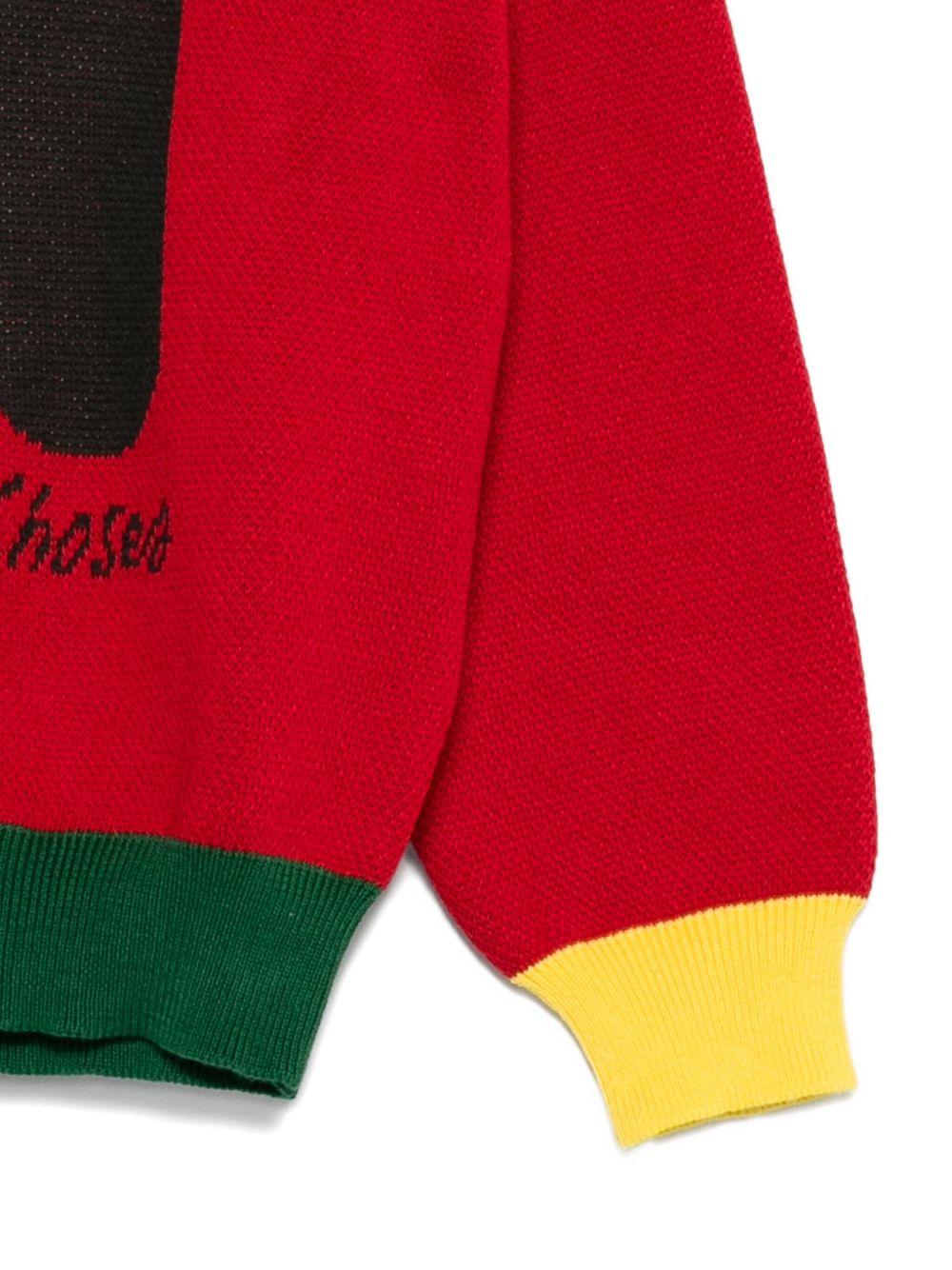 Maglione per bambino Bobo Choses multicolore con grafica cane - Rubino Kids