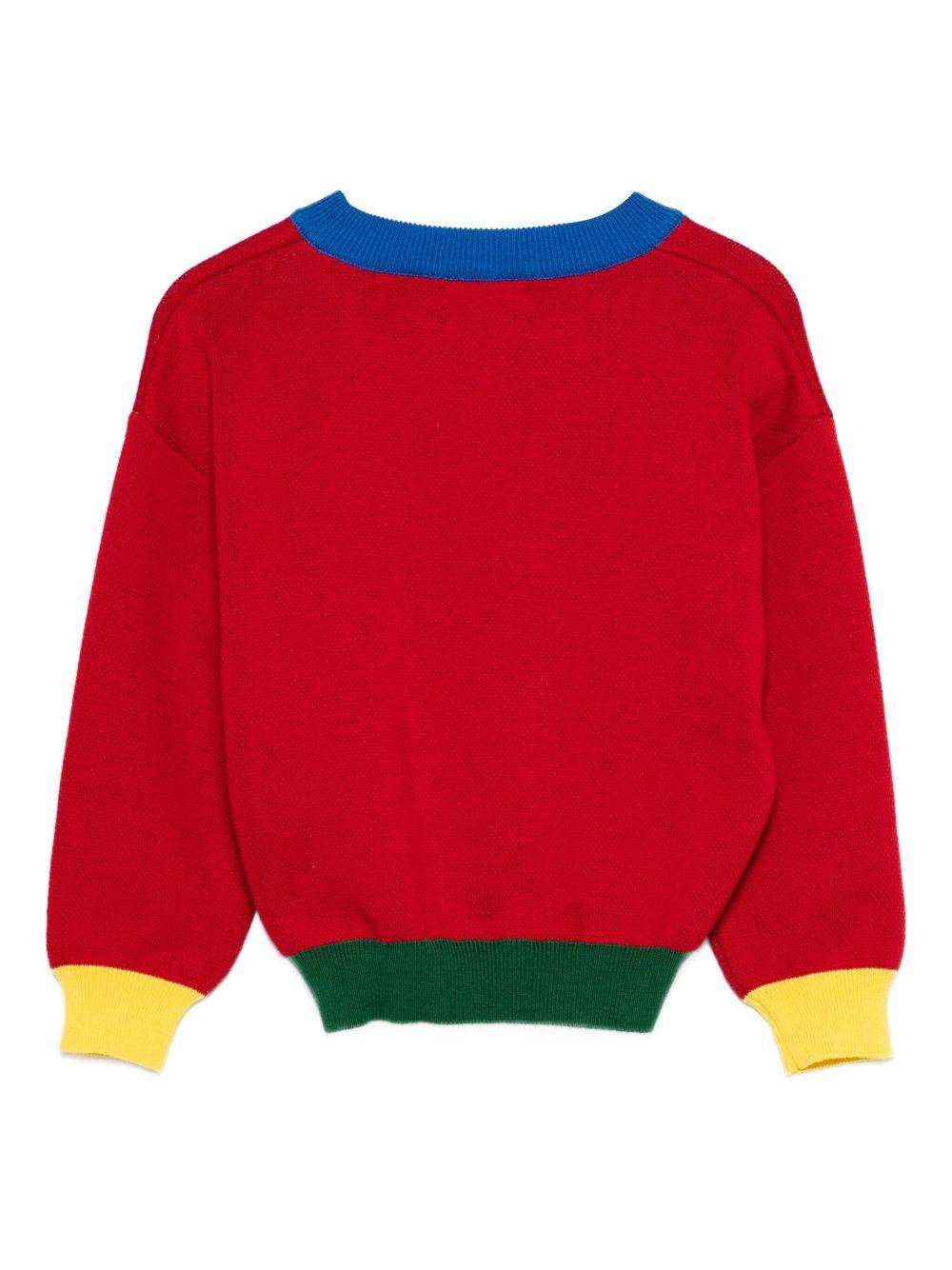 Maglione per bambino Bobo Choses multicolore con grafica cane - Rubino Kids