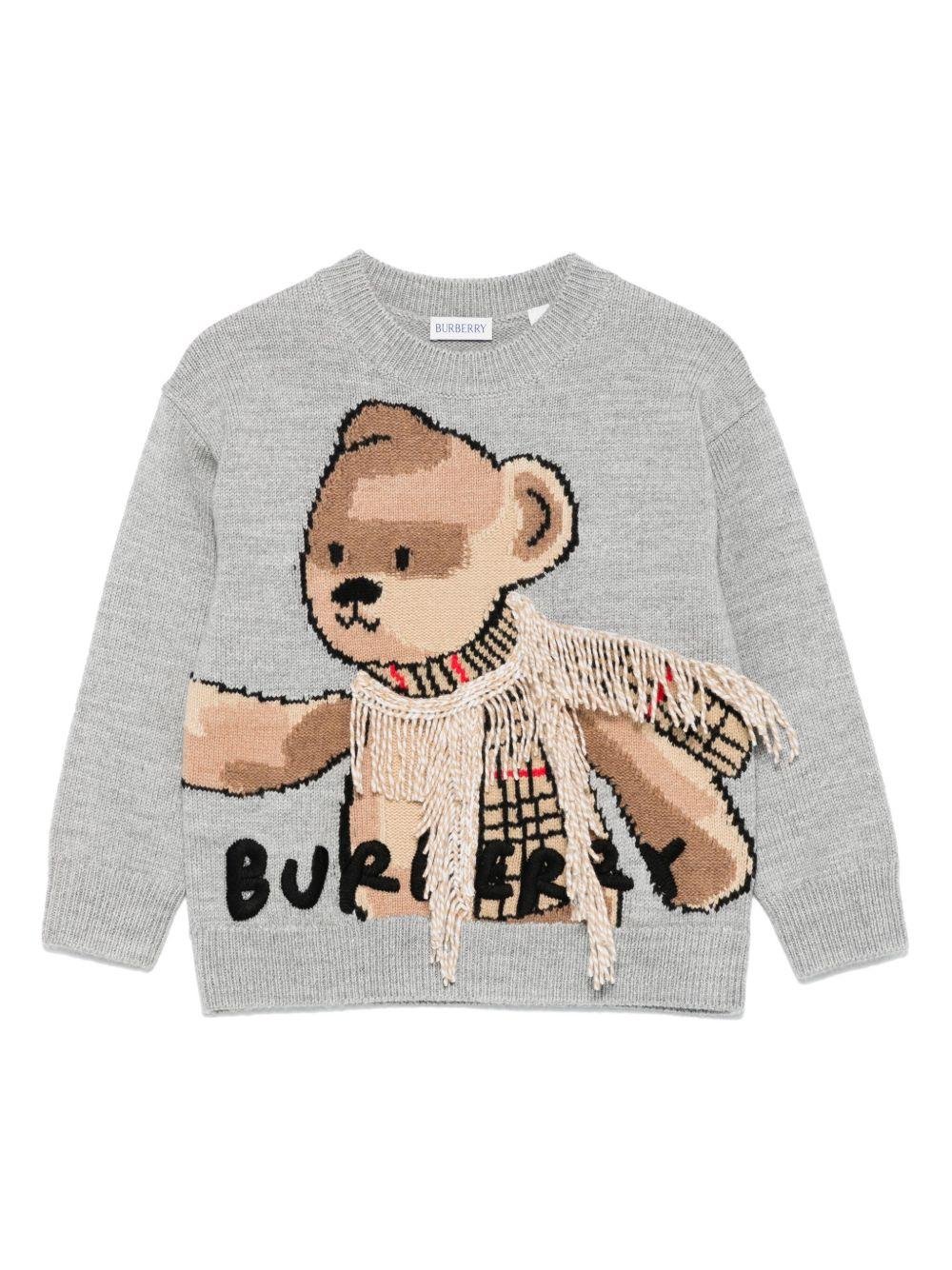 Burberry キッズ　トレーナー　トーマスベア　12Y 150cmほど Burberry Kids grey Thomas Bear sweater | BURBERRY KIDS | Offer Price