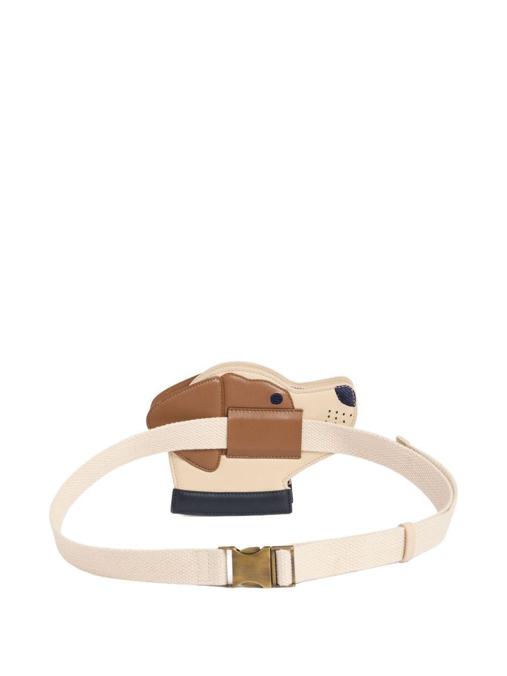 Marsupio per bambini Bonpoint bianco a forma di cane - Rubino Kids