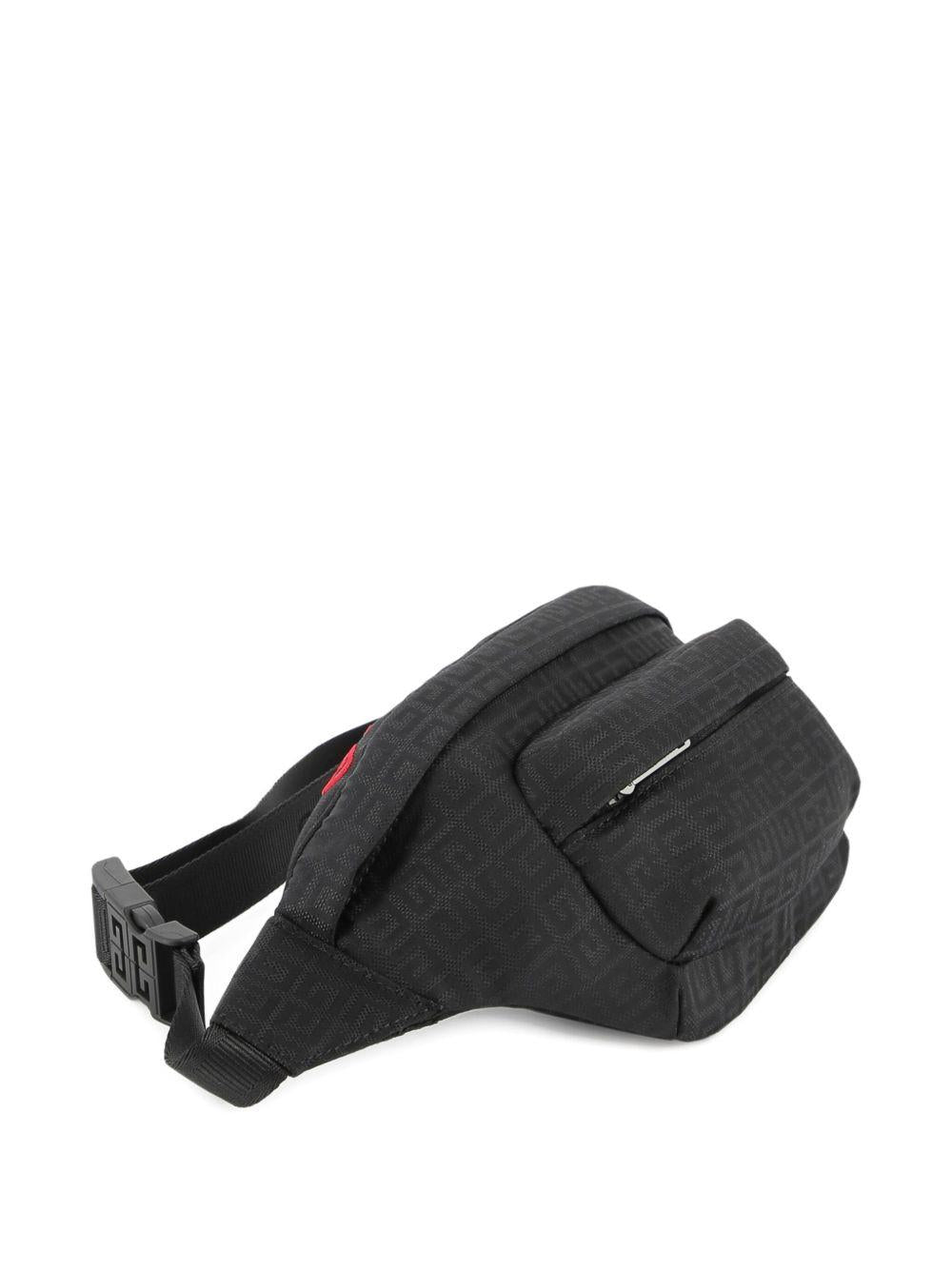 Marsupio per bambino Givenchy Kids nero con tasca con zip sul davanti - Rubino Kids