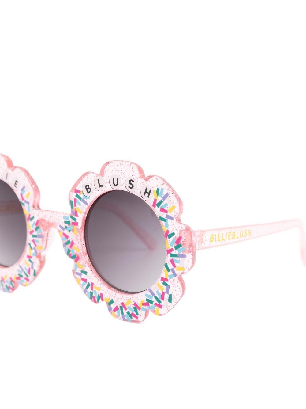 Occhiali da sole per bambina Billieblush rosa con dettaglio logo - Rubino Kids