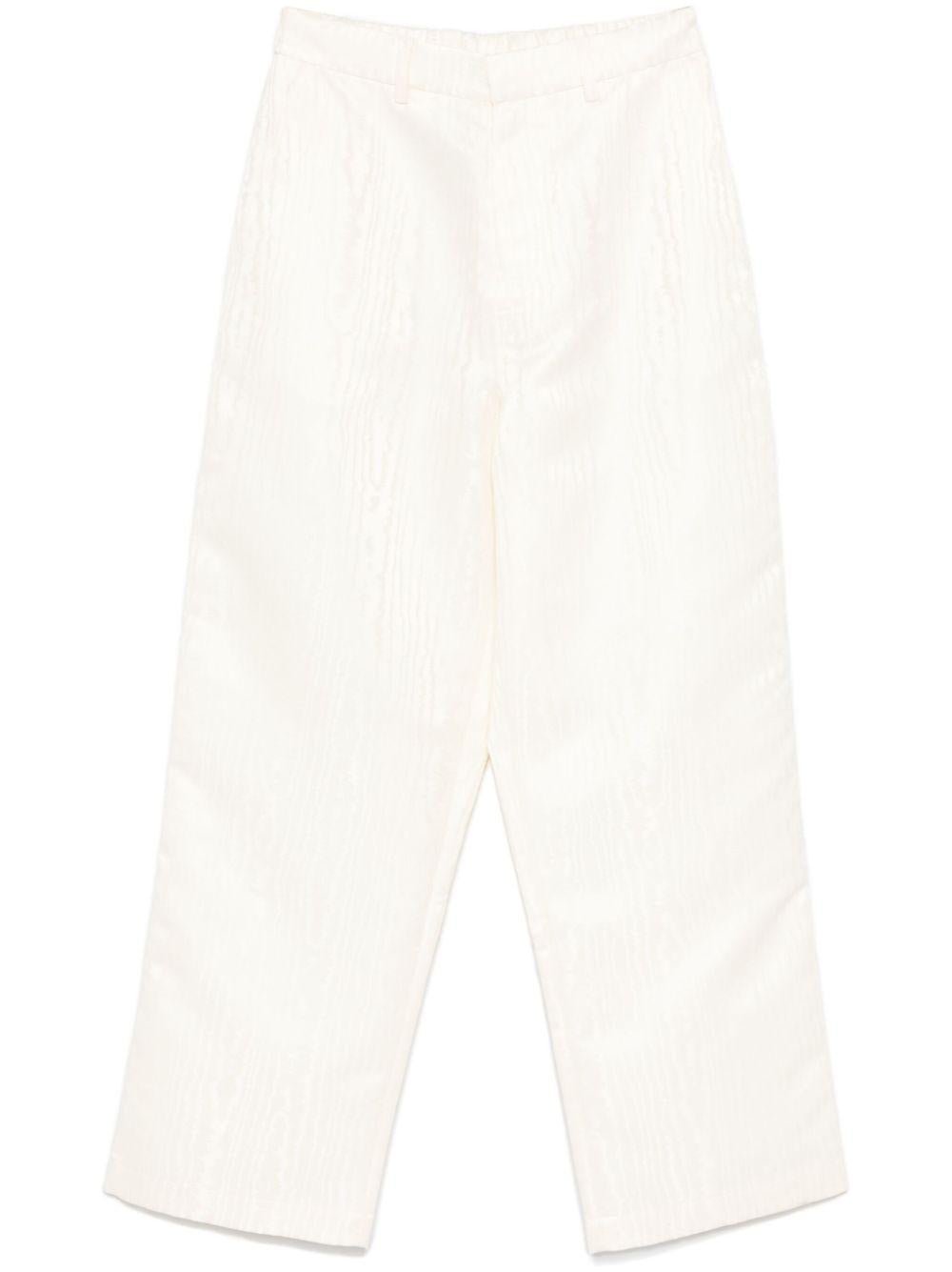 Pantaloni da donna The M beige Rory con chiusura frontale nascosta - Rubino Kids