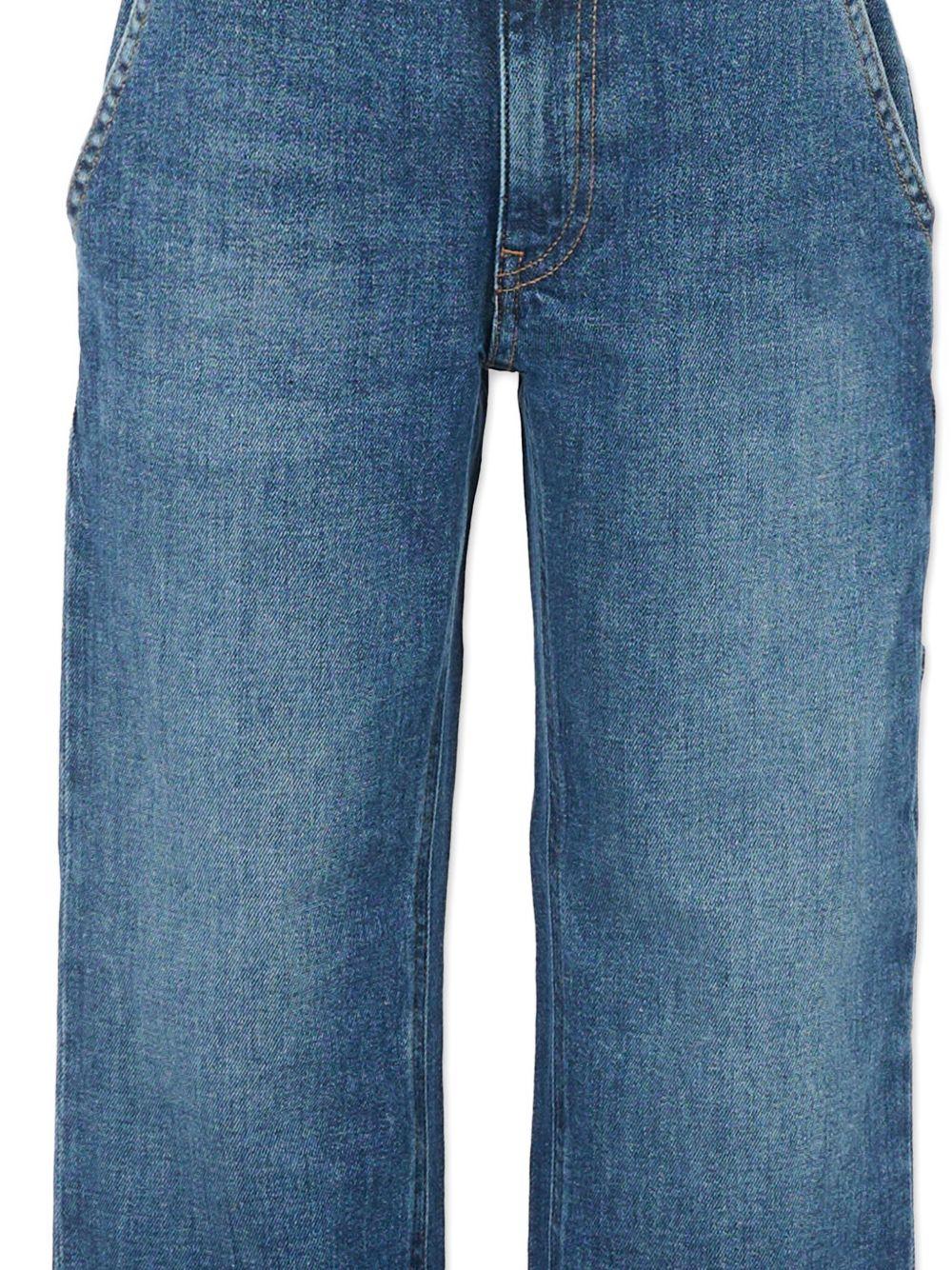 Pantaloni per bambina DONDUP KIDS denim con cinque tasche - Rubino Kids